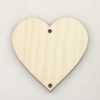 Wooden Vertical Heart Bunting for Craft