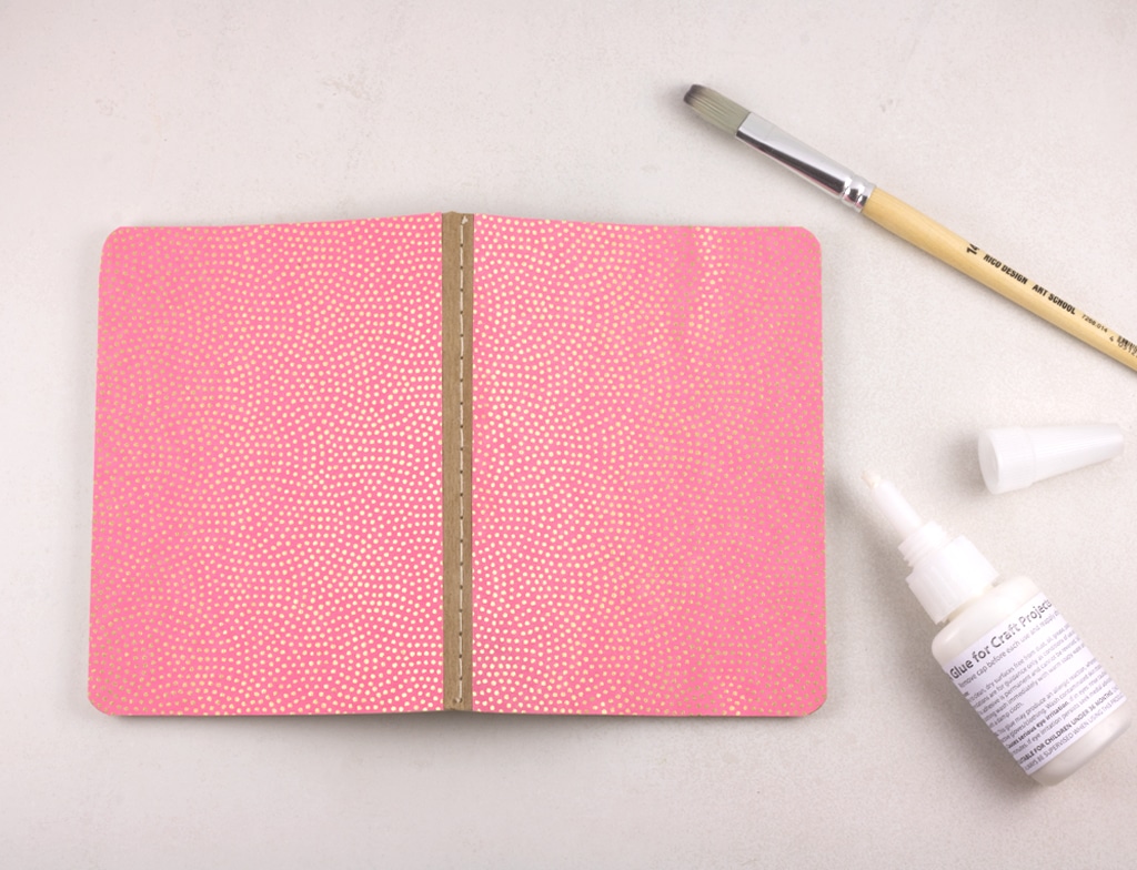 How to make a Chiyogami Paper covered notebook and bookbinding