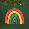 christmas rainbow arches