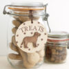Wooden Dogs Treats Tag